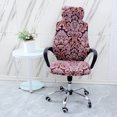 thumbnail image 2 of pitrice Elastic Game Chair Slipcovers Dustproof for Dinning Chair Swivel Armchair A, 2 of 8