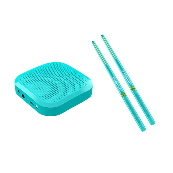 Ensemble de Pile Ar Air Virtuelle Bleue, Baguettes à Détection de Mouvement Rechargeables par Usb pour Enfants Adultes Débutants Pratique Musicale, 14.17x3.94x1.77 Po