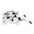 thumbnail image 2 of Mainstays Plug-In Scalloped String Light with 10 Lights - Warm White, 2 of 4