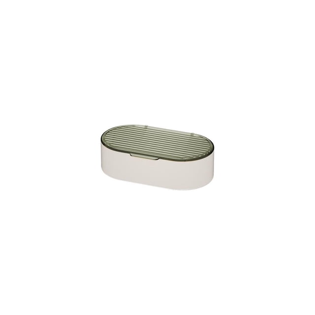 Feltree Flip-Top Travel Soap Case with Ventilation System, Splash-Proof Bathroom Organizer for Gym Bag, Compact Design with Quick-Drain Base