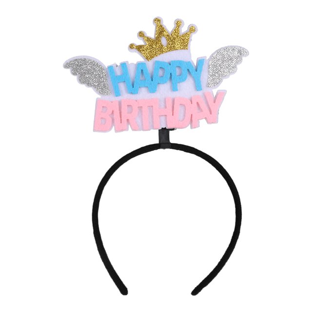 Baohd Shining Pink Birthday Headband