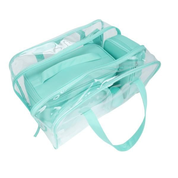Equate Beauté Trousse à Cosmétiques - Ensemble Économique - Vert