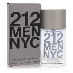 212 Nyc Men par Carolina Herrera Eau de Toilette 3.4oz/100ml Vaporisateur Neuf avec Boîte