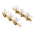 thumbnail image 4 of 2Pcs Guitare Classique à Cordes Têtes de Machine Tuning Pegs Clés Tuners Mis Bouton Blanc, 4 of 14