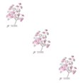 thumbnail image 2 of Maytalsory Color Changing Lighted Rose Lamp Remote Control Energy Saving Artificial Bonsai Tree Lights Gift For Any Occasion white pink white rod 3Set, 2 of 6