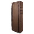 thumbnail image 2 of SalonMore 10 Tiers Shoe Rack with Dustproof Cover Closet Shoe Storage Cabinet Organizer,Brown, 2 of 6