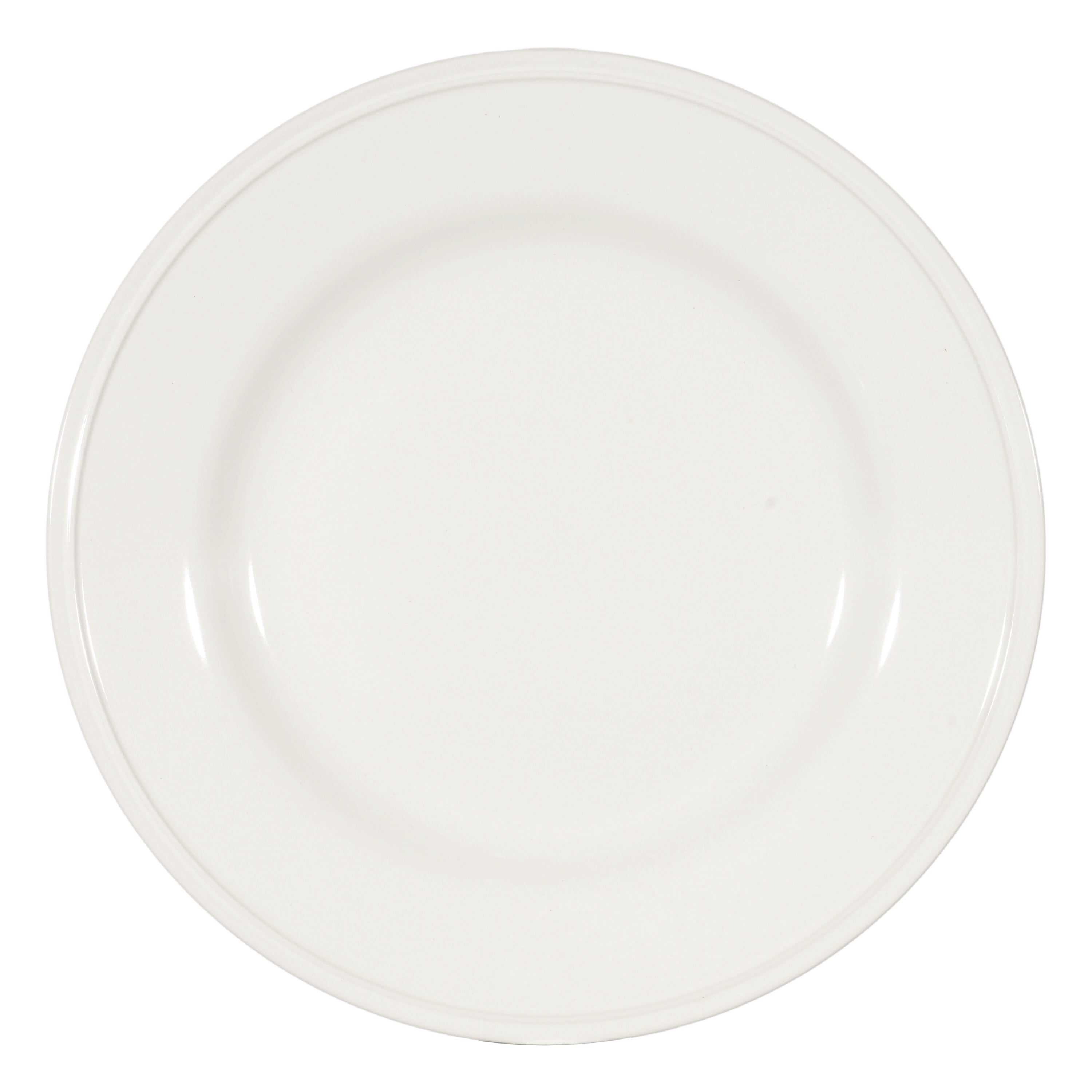 Assiette à dîner en grès Mainstays Darby Vanilla Dream 10,39 pouces