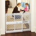 thumbnail image 2 of North States Pressure or Hardware-Mount Plastic Supergate Classic Baby or Pet Gate - Light Grey, 2 of 9