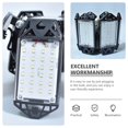 thumbnail image 4 of QJUHUNG Tents Lantern Canopy Lights Lighting Out Door Energy-saving Ceiling Fan LED Garage Hanging Pvc Abs, 4 of 6