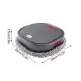 thumbnail image 3 of Robot Vacuum Cleaner with Mopping, 2 Side Brushes, 1500 mAh Battery, 2.4 in Low Profile, 90 Min Runtime, Pet Hair Technology, 3 of 9