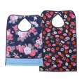 thumbnail image 1 of Rdeghly Adult Bib, Clothes Protector Bib,Adult Waterproof Mealtime Bib Double Layer Elder Dinning Clothes Protector, 1 of 8