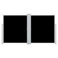 thumbnail image 2 of vidaXL Patio Retractable Double Side Awning 170x600 cm Black, 2 of 5