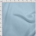 thumbnail image 4 of oneOone Viscose Jersey Blue2 Fabric Check Craft Projects Decor Fabric Printed By The Yard 60 Inch Wide, 4 of 4