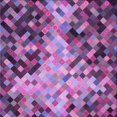 thumbnail image 1 of Ahgly Company Tapis d'Intérieur Lavable à la Machine, Carré, Transitionnel, Magenta Foncé Violet, Tapis de Zone, 4 Pieds Carré, 1 of 7