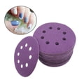 thumbnail image 3 of segolike 100Pcs 5Inch Round Sandpaper Eight Hole Sanding Disk Paper Use For Polishing medium coarse, 3 of 9