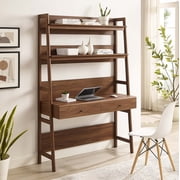 Modway Bixby Modern Style Particleboard and MDF Office Desk in Walnut