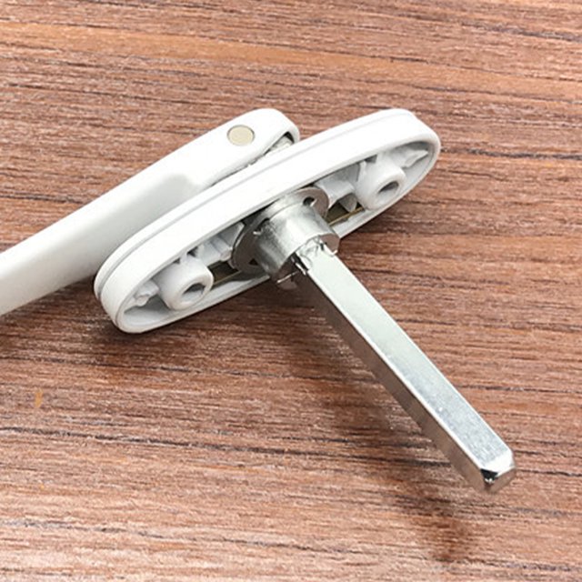 Baohd Zinc Alloy Folding Door -Shaped Thin Handles Wide Compatibility Easy To Install Security gold 1Set