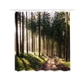 thumbnail image 2 of EGNMCR Rideaux, Rideaux pour Chambre Rideau de Douche Imprimé Polyester et Anti-Moisissure Salle de Bain et Rideau de Séparation Anti-Moisissure 150X180CM un Rideau, 2 of 2