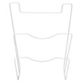 thumbnail image 3 of Demonsen Kitchen Storage Rack,Wrought Iron Cabinet Door Mount Pot Lid Organizer Cutting Board Holder Kitchen Cookware Storage,Cutting Board Holder, 3 of 8