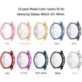 thumbnail image 5 of KOMI [10Pack] Compatible with Samsung Galaxy Watch 5/Galaxy Watch 4 40mm Screen Protector Case, Full Protection Cover Soft TPU Bumpers Frame Accessories (Galaxy Watch 5/4-40 mm), 5 of 5