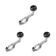 thumbnail image 4 of relayinert Bicycle Computer Camera Mount Holder Multi-purpose Bike Aluminum Alloy Cellphone Torch Stand Bracket Accessory Gray 3Set, 4 of 6