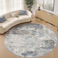 thumbnail image 1 of x Area Rug Living Room Rugs Washable Neutral Modern Abstract Soft Thin Large Rug Indoor Floor No Slip Rug Carpet for Bedroom Under Dining Table Home Office Decor Grey, 1 of 9