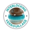 thumbnail image 4 of LocknLock - Ensemble de 2 Contenants avec Couvercle à Vis Interlock, Capacité de 1,6 Litre, Bleu, 4 of 4