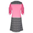 thumbnail image 5 of EQWLJWE Robes d'Été pour Femmes 2023 Robe Décontractée Aguichant pour Femme Mode d'Été à Col en V à Manches Courtes Ample Imprimée, 5 of 5