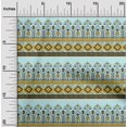 thumbnail image 1 of oneOone Cotton Flex Fabric Geometric & Floral Block Printed Craft Fabric BTY 40 Inch Wide, 1 of 4