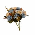 thumbnail image 2 of KTTECTOA High-end Artificial Flowers Diamond Rose Artificial Flowers 5 Forks 10 Mini Roses Home Decoration Plastic Flowers Clearance Decor Canada Days Decor Birthday Gifts, 2 of 6