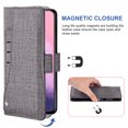 thumbnail image 3 of OnePlus 7 6T Case, iCoverCase Genuine Leather Wallet Case Slim Fit Folio Book Design with Stand and Card Slots Flip Case Cover for OnePlus 7 6T (Gray), 3 of 5