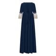 thumbnail image 4 of UPPADA Costumes pour Femmes Gothic Robes Victoriennes à Manches Longues Robe Corset Grande Taille Robe Maxi Fluide Robe de Fête Robe Cocktail Robe Lacée Robe de Mascarade Jolies Robes de Bal Soldes Aujourd'hui Liquidation, 4 of 5
