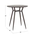 thumbnail image 4 of Table à manger industriel Clara, de LumiSource, 4 of 8
