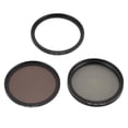 thumbnail image 2 of ND CPL UV Filter Set Compatible with DSLR Camera,ND8 UV CPL Polarizer Neutral Density Filter Kit,HD Optical Glass,Aluminum Alloy Frame,Anti Fingerprint for Photography, 2 of 7