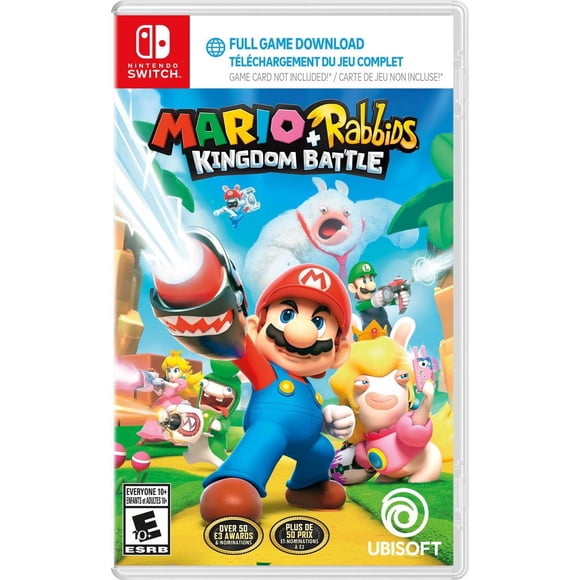Mario Rabbids Kingdom Battle (Nintendo Switch) - CODE IN BOX