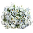 thumbnail image 5 of Artificial Rose Flowers Decor Spring Rose Potted Artificial Flowers Faux Rose for Wedding Home Party, 5 of 5