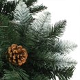 thumbnail image 2 of vidaXL Artificial Pre-lit Christmas Tree with Pine Cones 180 cm, 2 of 4