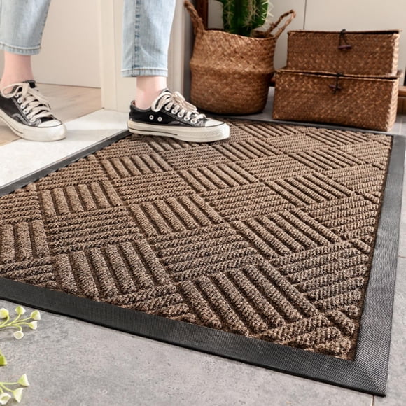 Outdoor Doormat Rubber Entry Carpet Floor Mat Entry Door Style Commercial Polypropylene Non Bed Throw 8x10 Shag Rugs for Bedroom Huge Living Room Rugs Blanket Throws under 20 Throw Blanket Cute
