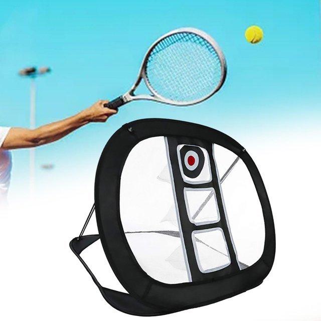 DYNWAVECA Filet d'Entraînement de Golf Filet de Frappe de Golf Intérieur Extérieur Cible de Golf Pliable Filet d'Entraînement de Golf