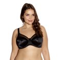 thumbnail image 1 of Goddess Womens Keira Plus-size Banded Underwire Bra, 40J, BLACK, 1 of 4