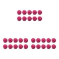 thumbnail image 3 of Dalazy 10pieces Outdoor Activity - Reusable Water Balls For Summer Pool Fun Colorful Swimming Pool Family Fun Water Balloon Roseo 3PCS, 3 of 6