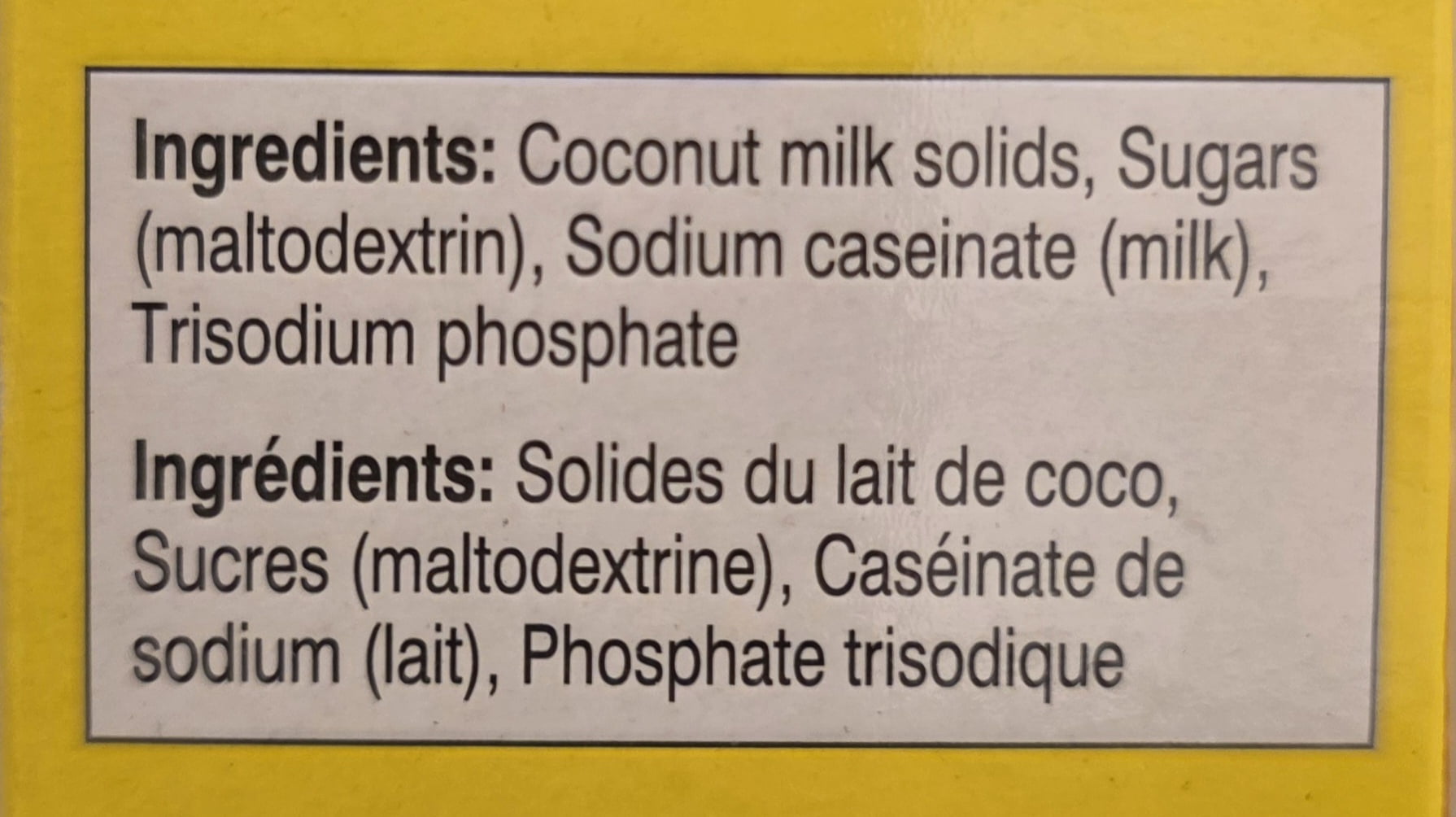 Le mélange de lait de noix de coco en poudre MAGGI®