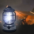thumbnail image 4 of Yhmxh Camping Essentials Camping Gear LED Camping Lantern Rechargeable, Portable Outdoor Camping Tent With Luminance Adjustabl-e, LED Barn Lantern Lamp, For Camping, Hiking, Hurrican-e, 4 of 7