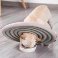 thumbnail image 2 of Adjustable Dog Collar Recovery Anti-Bite Cone Soft Soft Pet Recovery Protector for Pet Cat Beige Green L, 2 of 8