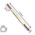 thumbnail image 1 of 85--130mm Square Spindle 8mm Galvanised Door Window Handle Iron Square Pin Home Door Hardware Accessories, 1 of 8