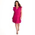 thumbnail image 1 of IVY Women's Flutter Sleeve Dress, 1 of 5