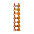 thumbnail image 4 of Birdeem Multi-Layer Letter Shoe Rack, Small Shoe Cabinet for Household Doorstep Balcony, and Economical Folding Shoe Rack for Student Dormitories, 4 of 5