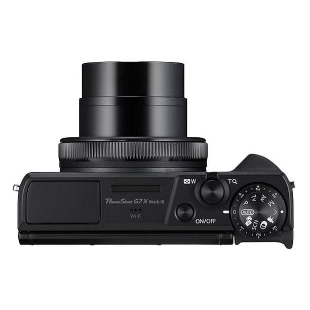 Canon PowerShot G7 X Mark III Digital Camera (Black) with 4.2x
