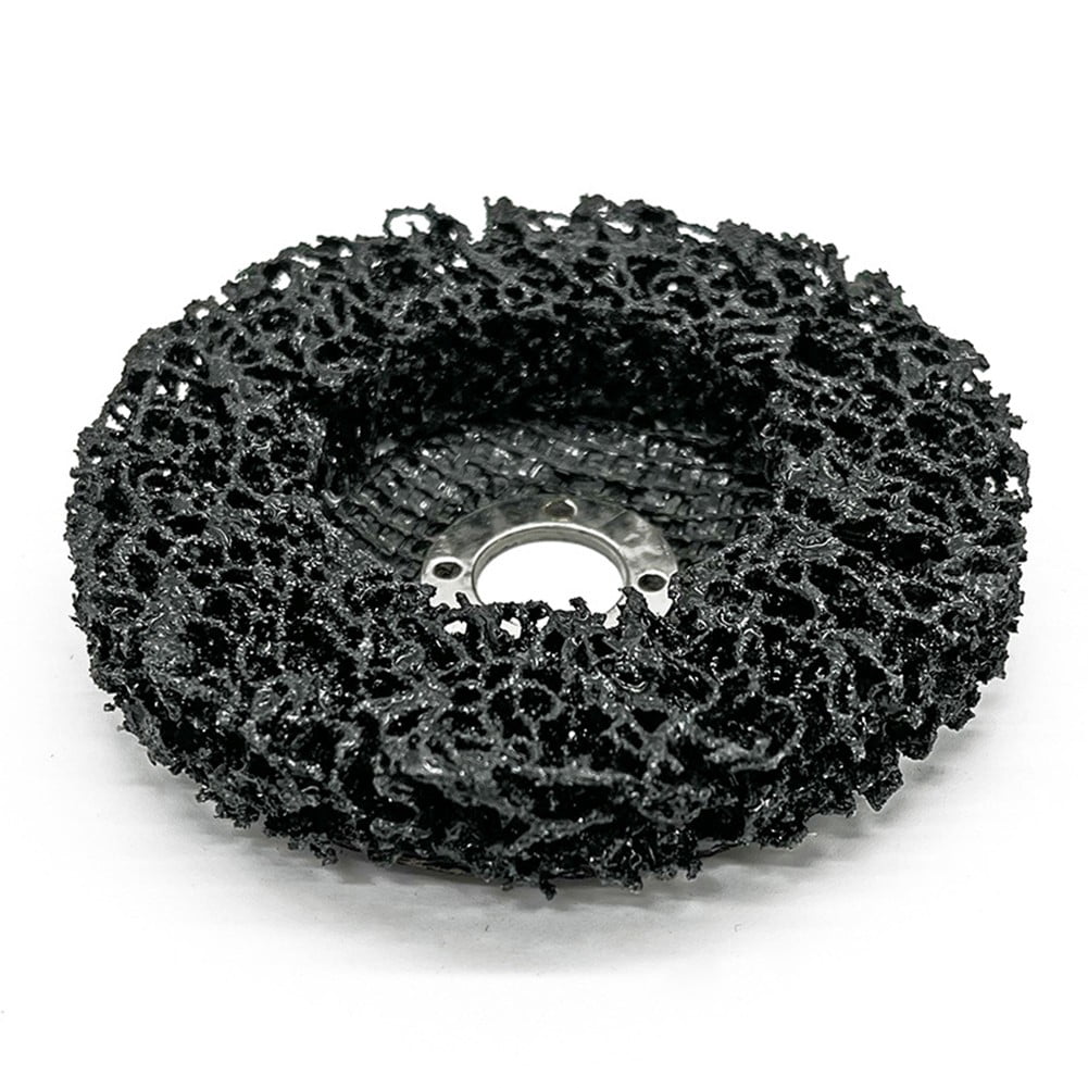 Bande de 100 mm Disque Roue Peinture Antirouille Nettoyage pour Meuleuse d'Angle Noir