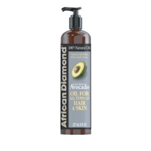 AFRICAN DIAMOND 100% Natural Oil – Black seed and Avocado with White Willow Bark Extract 8 oz